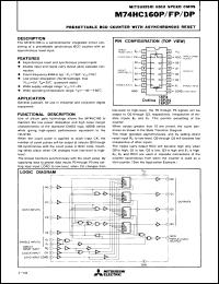 Click here to download M74HC160FP Datasheet