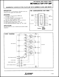 Click here to download M74HC173FP Datasheet