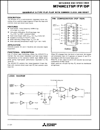 Click here to download M74HC175P Datasheet