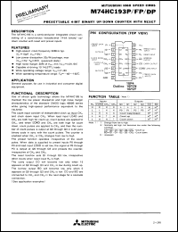 Click here to download M74HC193FP Datasheet