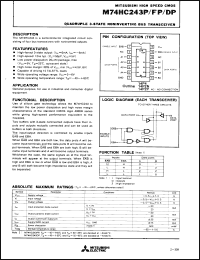 Click here to download M74HC243FP Datasheet