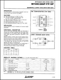 Click here to download M74HC266DP Datasheet