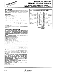 Click here to download M74HC299DWP Datasheet