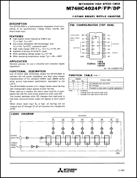 Click here to download M74HC4024P Datasheet