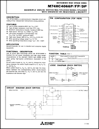 Click here to download M74HC4066FP Datasheet