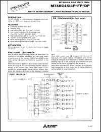 Click here to download M74HC4511DP Datasheet