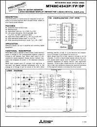 Click here to download M74HC4543FP Datasheet