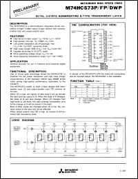 Click here to download M74HC573DWP Datasheet