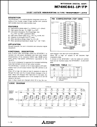 Click here to download M74HC841-1FP Datasheet