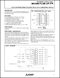 Click here to download M74HCT138FP Datasheet