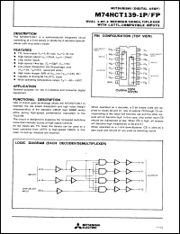 Click here to download M74HCT139-1FP Datasheet