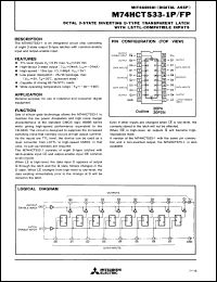 Click here to download M74HCT533-1DWP Datasheet