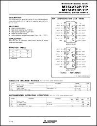 Click here to download M751272FP Datasheet