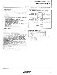 Click here to download M75175FP Datasheet