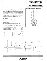 Click here to download M75474L Datasheet