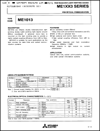 Click here to download ME1013 Datasheet
