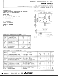 Click here to download MGF1102 Datasheet