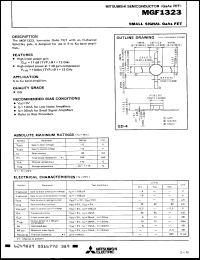 Click here to download MGF1323 Datasheet