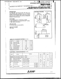 Click here to download MGF1405 Datasheet