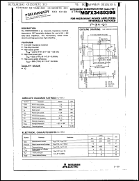 Click here to download MGFX34S9398 Datasheet