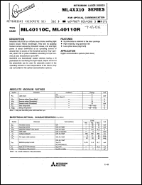 Click here to download ML40110C Datasheet