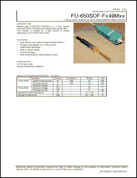Click here to download FU-650SDF-FW49M35 Datasheet