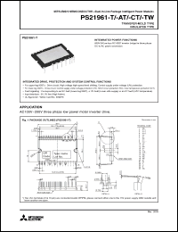 Click here to download PS21961-T Datasheet