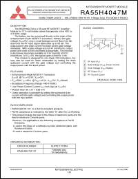 Click here to download RA55H4047M-101 Datasheet