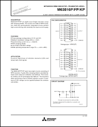 Click here to download M63816P Datasheet