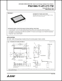 Click here to download PS21965-CT Datasheet