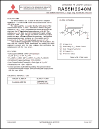 Click here to download RA55H3340M-101 Datasheet