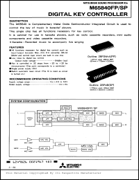 Click here to download M65840FP Datasheet