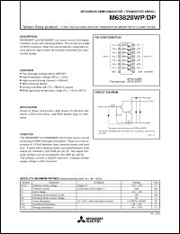 Click here to download M63828WP Datasheet