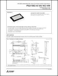 Click here to download PS21962-4C Datasheet