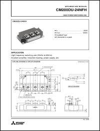 Click here to download CM200DU-24NFH_09 Datasheet