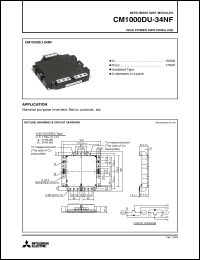 Click here to download CM1000DU-34NF_09 Datasheet