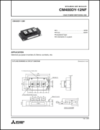 Click here to download CM400DY-12NF Datasheet
