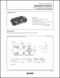 Click here to download MG600Q1US59A Datasheet