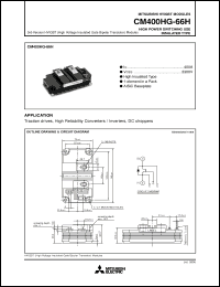 Click here to download CM400HG-66H Datasheet