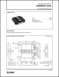 Click here to download CM400DY-34A Datasheet