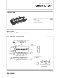 Click here to download CM150RL-12NF_09 Datasheet