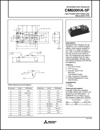 Click here to download CM600HA-5F_00 Datasheet