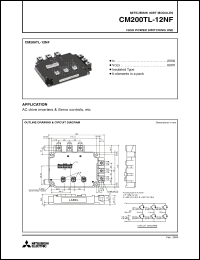 Click here to download CM200TL-12NF Datasheet