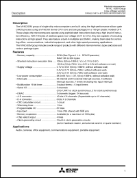 Click here to download M30620MC-D37FP Datasheet