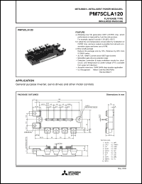 Click here to download PM75CLA120_05 Datasheet