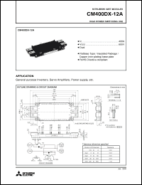 Click here to download CM400DX-12A Datasheet