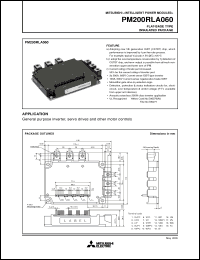 Click here to download PM200RLA060 Datasheet