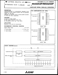 Click here to download M50255P Datasheet