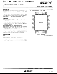 Click here to download M50571FP Datasheet