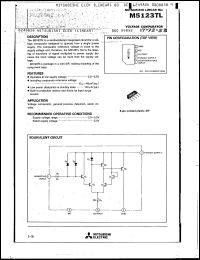 Click here to download M5123TL Datasheet